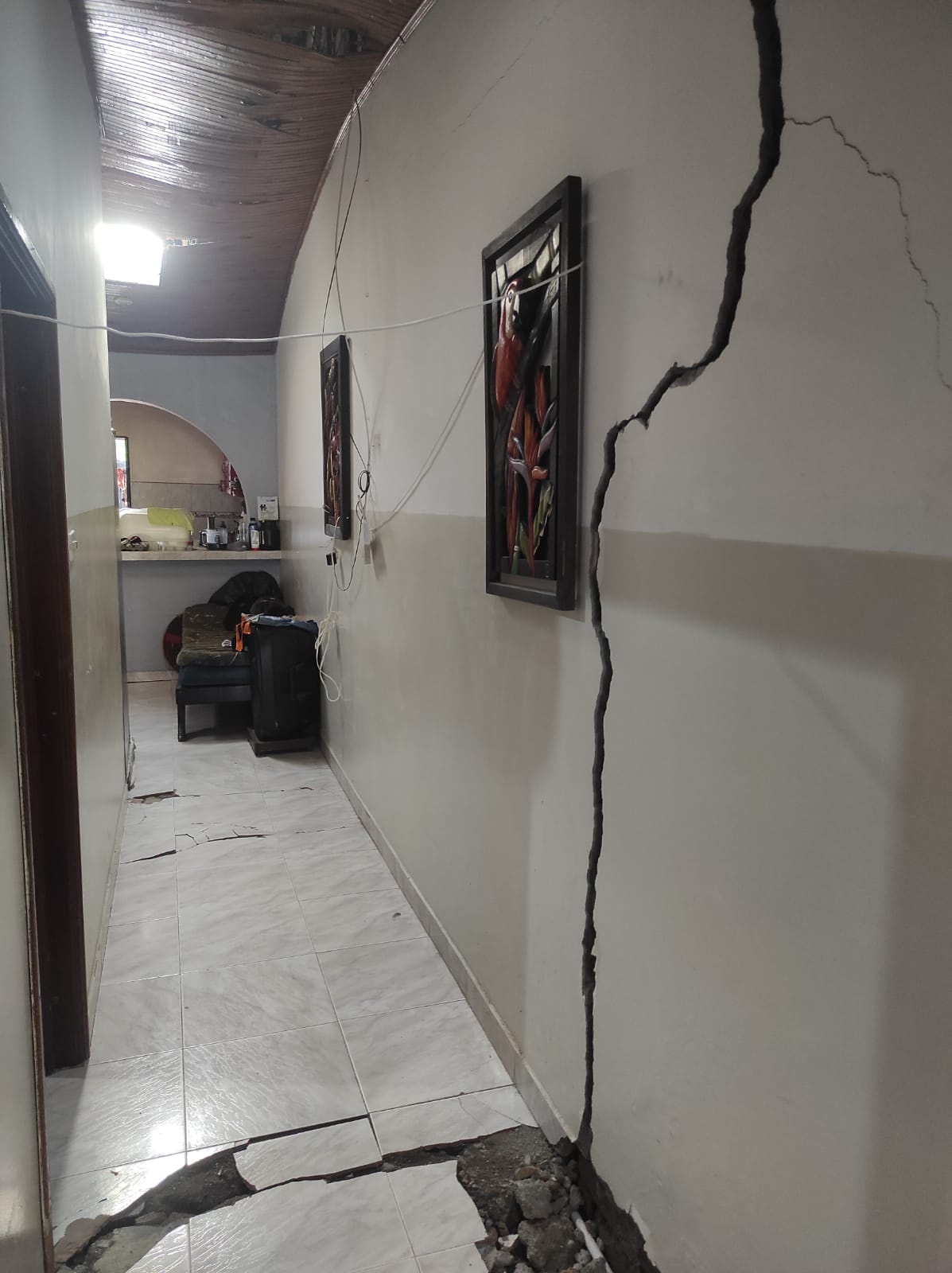 Zona afectada